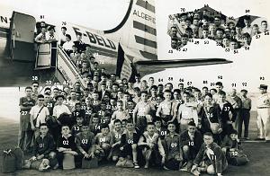 COLO DE VERRIERRES 1955 SUR LE TARMAC DE LA SENIA
